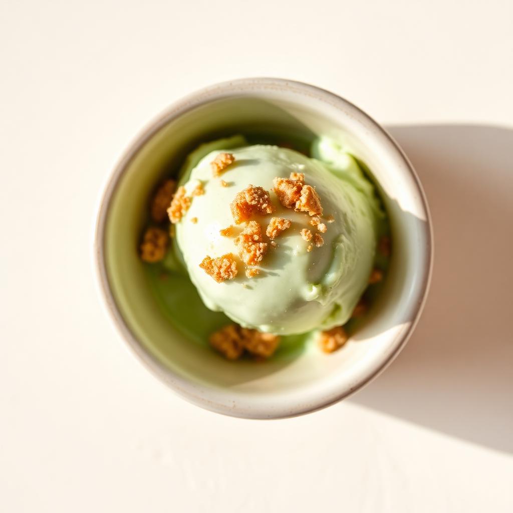 Scoop of Key Lime Pie ice cream