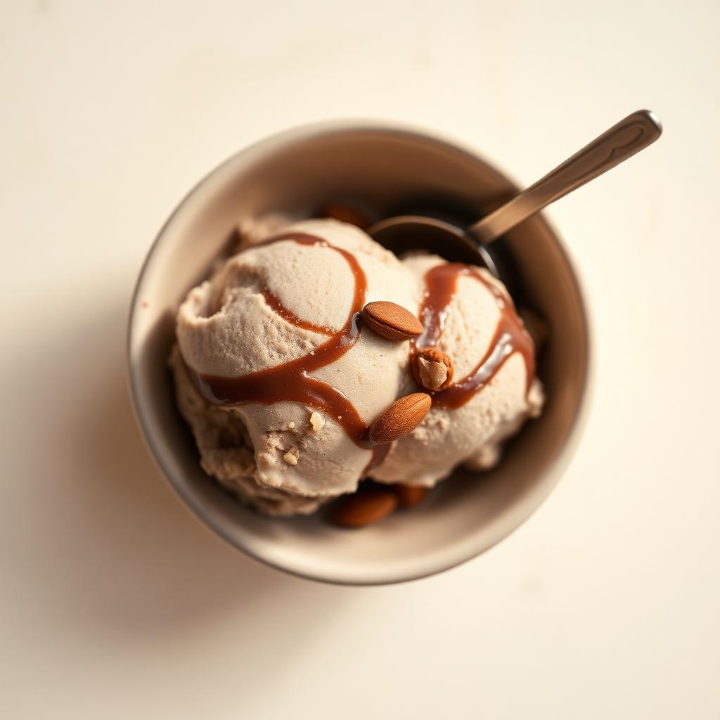 Scoop of Mocha Almond Fudge ice cream